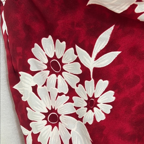 Vintage Hawaiian Floral Wrap Skirt - Picture 6 of 6